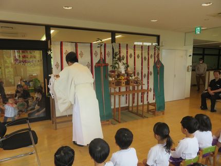 プール安全祈願祭