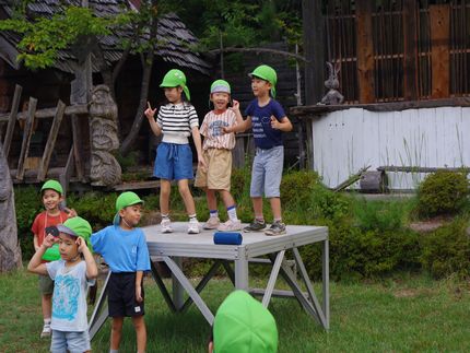 お泊りキャンプ